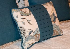 Custom Turquoise Bedding