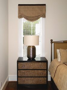 Custom Relaxed Roman Shade Valance