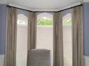Brown Drapery Panel