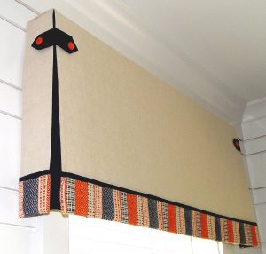 Pleat Valances with Accent Band