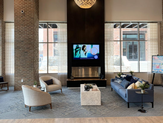AMLI business lobby